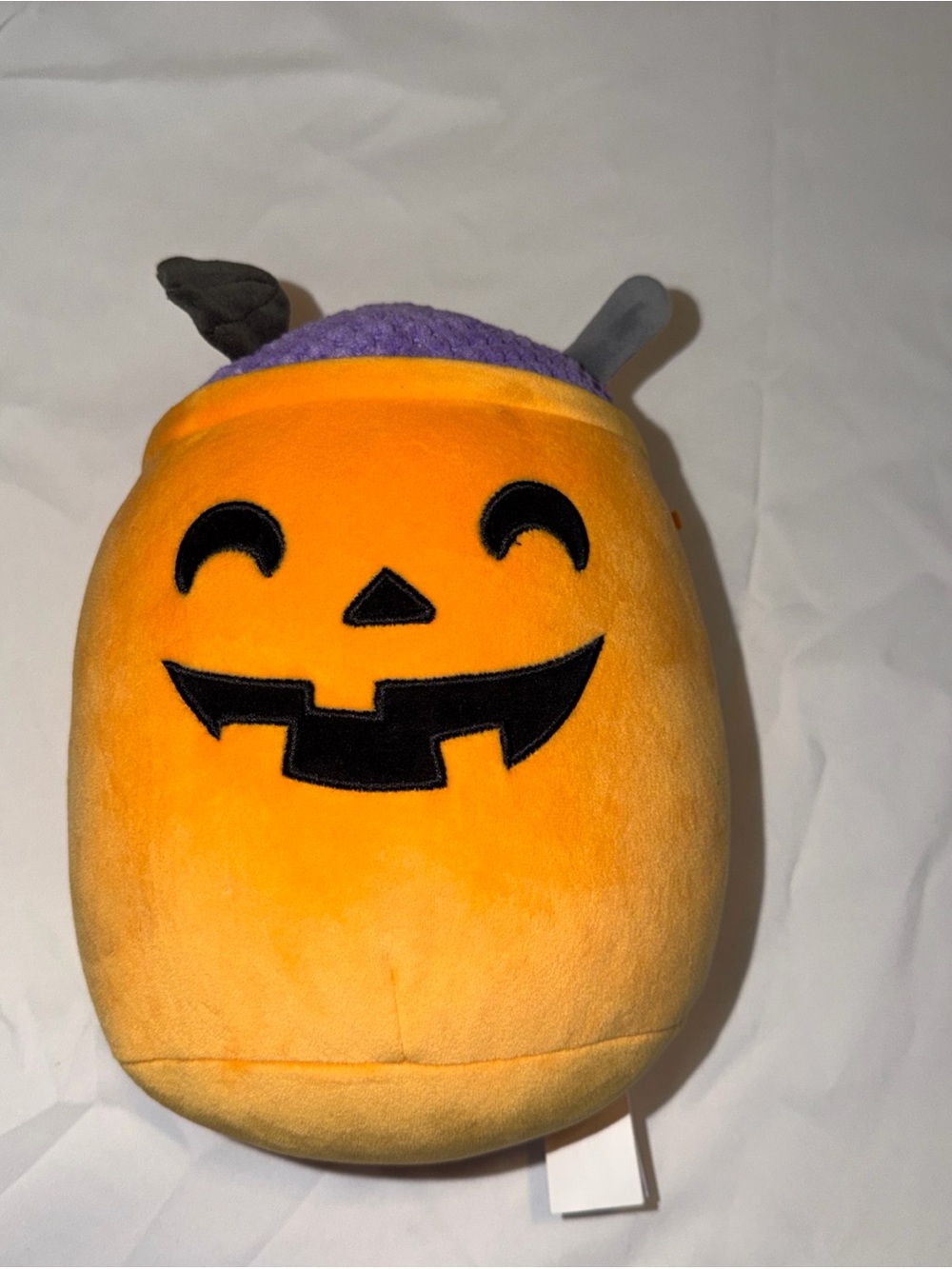 Squishmallows 8" Halloween Lanny the Pumpkin Cauldron First To Market
